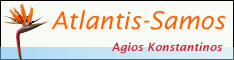 Das Atlantis Hotel ist ein familiair Hotel in Agios Konstantinos, mit 9 Zimmern. Der ideale Ausgangspunkt für Wanderungen im Nachtigallen-Tal auf Samos